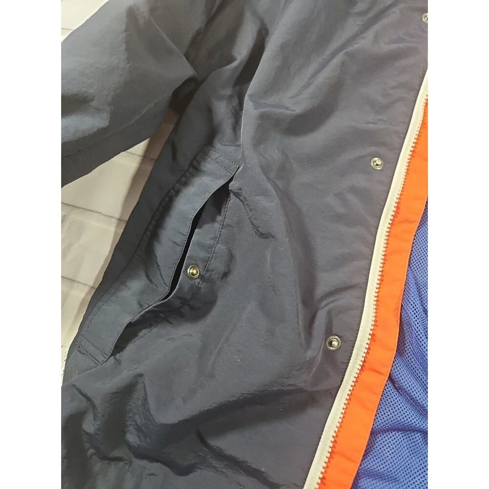 Nautica Men's Jacket Windbreaker Lightweight Full Zip w/ hidden hood Nautica Lg